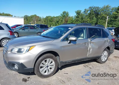 2016 Subaru Outback 2.5I Premium z USA, uszkodzony, nr VIN 4S4BSADC7G3269369